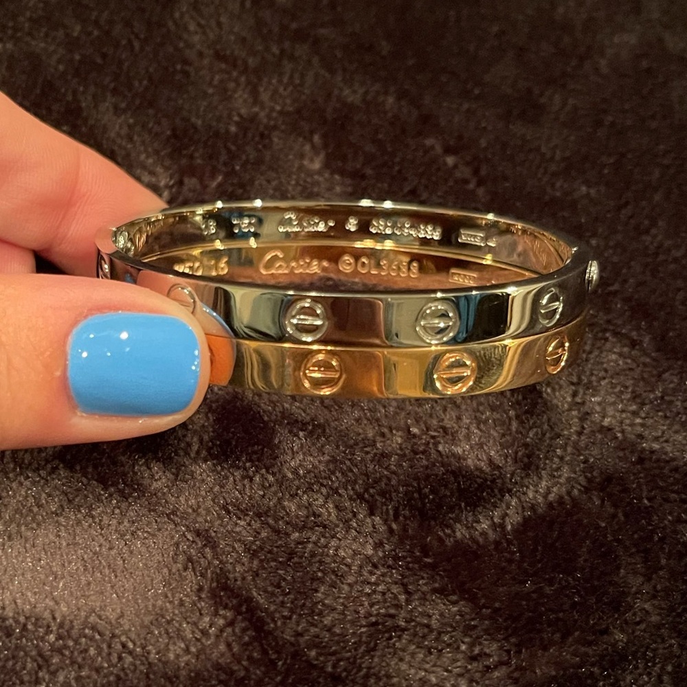 2 love bracelets
